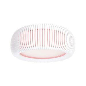 Mennyezeti lámpatest STRIPES 2xE27/40W/230V, átmérő 55 cm, fehér/rózsaszín OBL-090-003-40 kép