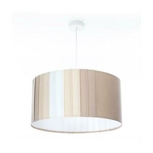 STRIPES kábeles csillár 1xE27/60W/230V Ø 40 cm bézs 010-MKL-001-40 kép
