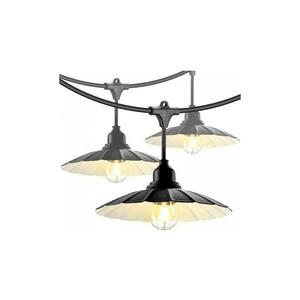 Kültéri dekoratív fényfüzér CRETE 15xE27/230V 20m IP44 005130 kép