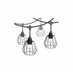 Kültéri dekoratív fényfüzér CRETE 15xE27/230V 20m IP44 005132 kép
