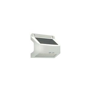 LED napelemes fali lámpa érzékelővel SOLTO LED/6W/3, 7V 4000K IP54 2400 mAh fehér OE-STLR64-10 kép