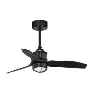 FARO Barcelona FARO 33424WT1N - LED dimmelhető látor JUST FAN S 16W/230V átm. 81 cm fekete WT + távirányító 33424WT1N kép