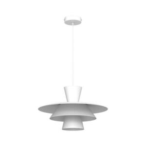 PLATO kábeles függőlámpa 1xE27/15W/230V fehér 4485 kép