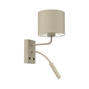Fali lámpa ARDEN 1xE27/15W/230V + 1xG9/8W bézs 4224 kép