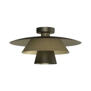 PLATO mennyezeti lámpatest 1xE27/15W/230V, átmérő 32 cm, bronz 4499 kép