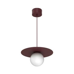 FLAT kábeles függeszték 1xE27/15W/230V, bordó 9559A kép