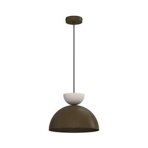 Zsinóros csillár NEVIS 1xE27/15W/230V átm. 29 cm barna 9712A kép