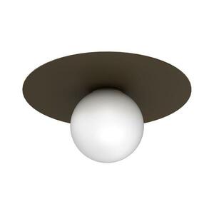 Mennyezeti lámpatest FLAT 1xE27/15W/230V 55x60 cm barna 9563 kép