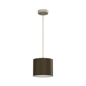 ARDEN zsinóros függőlámpa 1xE27/15W/230V, Ø 18 cm, bézs/barna 4658 kép