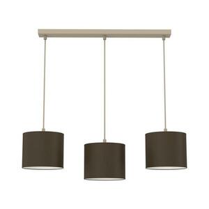 Kábeles csillár ARDEN 3xE27/15W/230V bézs/barna 4661 kép