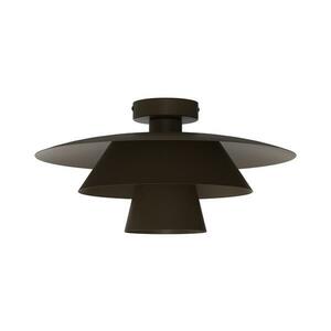 Mennyezeti lámpa PLATO 1xE27/15W/230V, átmérő 32 cm, barna 5750 kép