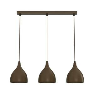 NOAK CLASSIC kábelcsillár 3xE27/15W/230V barna 6237 kép