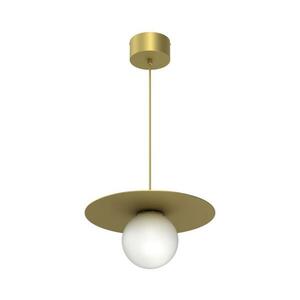Zsinóros csillár FLAT 1xE27/15W/230V arany 9590 kép