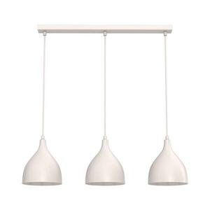 Zsinórral szerelt csillár NOAK CLASSIC 3xE27/15W/230V krémszínű 6234 kép