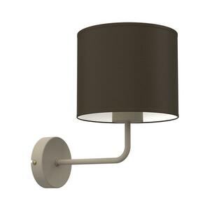 Fali lámpa ARDEN 1xE27/15W/230V bézs/barna 4653 kép