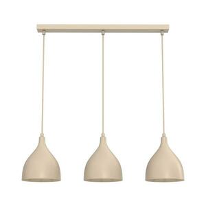 Kábellel függesztett NOAK CLASSIC csillár, 3xE27/15W/230V, bézs 6231 kép
