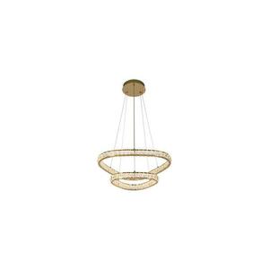 LUXERA - MIST kábelen függesztett LED csillár LED/65W/230V 4000K arany kép