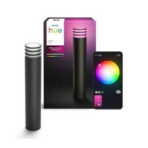 Philips - LED RGB fényerőszabályozható kültéri lámpa Hue LUCCA 1xE27/8, 1W/230V IP44 8721103118752 kép