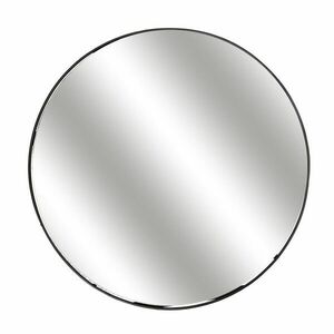 Fali tükör rejtett polcal fekete kerettel 45 cm – SECRET - Butopêa kép