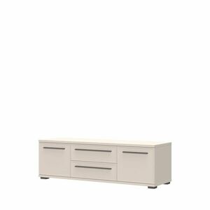 TV állvány, két ajtóval és két fiókkal, kasmír matt, 150 cm - BALLADE - Butopêa kép