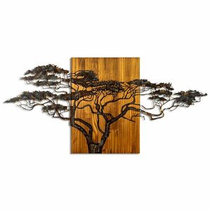 Wallity Decorative Wooden Wall Accessory Multicolor Acacia Tree - 329-A kép