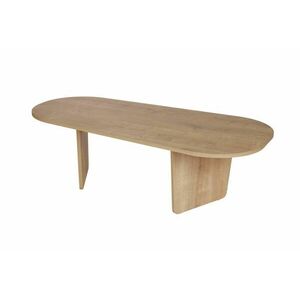 Hanah Home Dohányzóasztal Oak Ovalis - Tölgy kép