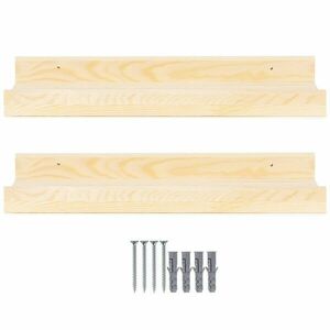 Springos fali polc 50 x 15 cm 2 db kép