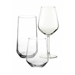 Hermia Glass Set (18 Pieces) Transparent Allegra 18 kép