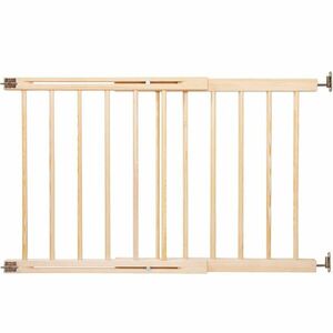Pepita fa állítható Biztonsági rács 72-122cm - Barna kép