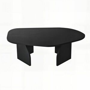 Hanah Home Coffee Table Black Rock - Fekete kép