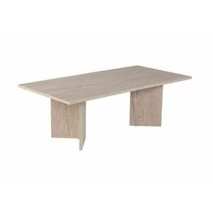 Hanah Home Coffee Table Travertine Sabin - Travertine kép