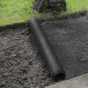 Springos Vakondháló 1x25m 30g/m² - Fekete kép