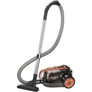 MPM MOD-25 porzsák nélküli Porszívó 750W, Fekete-Narancssárga kép