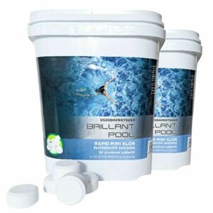 BrillantPool Mini Klórtabletta 2x1kg kép