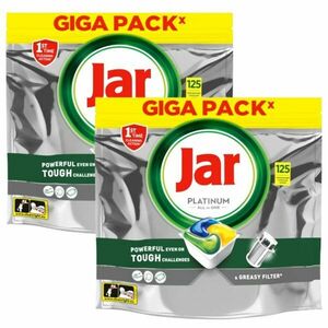 Jar Platinum Lemon All In One Mosogatógép kapszula 2x125db kép