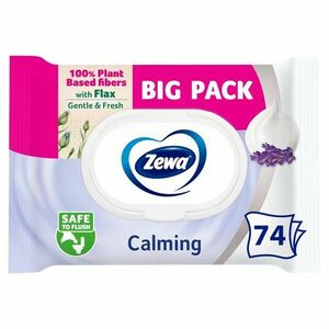 Zewa Calming BigPack Nedves Toalettpapír 74db kép
