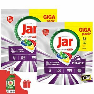 Jar Our 30 Minute Miracle Platinum Plus Mosogatógép kapszula 2x82... kép
