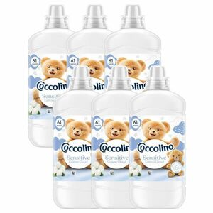 Coccolino Sensitive Cotton Cloud öblítő, 366 mosás, 6x1403 ml kép