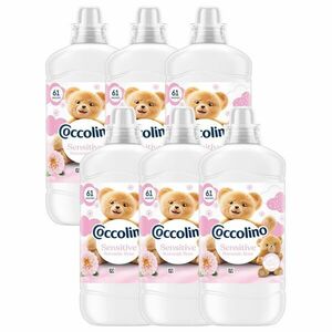 Coccolino Sensitive Romantic Rose öblítő, 366 mosás, 6x1403 ml kép