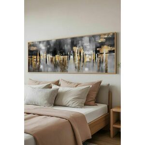 Wallity Decorative Framed MDF Painting Multicolor Artsmdfyty11-50120 kép