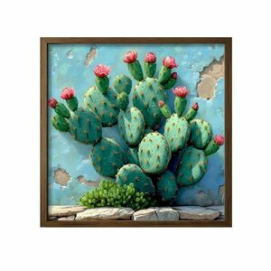 Wallity Decorative Framed MDF Painting Multicolor AI063 kép