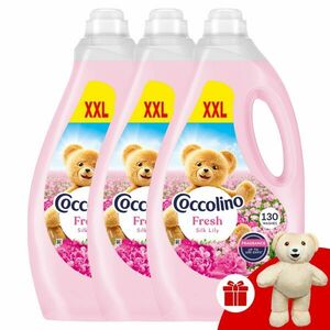 Coccolino Fresh Silk Lily Öblítő 390 mosás 3x2990ml + Ajándék Coc... kép