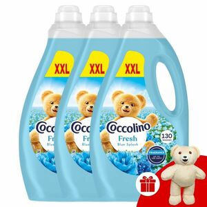 Coccolino Fresh Blue Splash Öblítő 390 mosás 3x2990ml + Ajándék C... kép