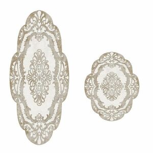 L'essentiel Maison Bathmat Set (2 Pieces) Beige White 21010715Bj kép