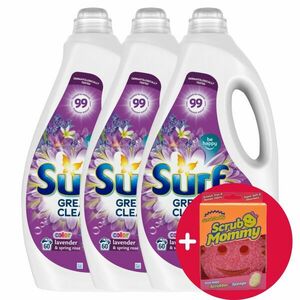 Surf Lavender & Spring Rose mosógél, 180 mosás + Ajándék Scru... kép