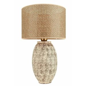 Opviq Table Lamp Brown Cream Oak YL652 kép