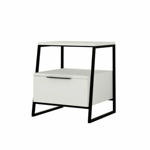 Hanah Home Nightstand White Pal - Fehér kép