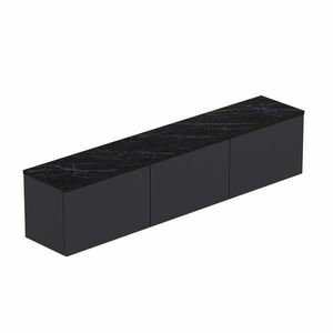 Hanah Home TV Stand Anthracite Neon Illuminated - Anthracite kép