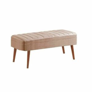 Hanah Home Bench Walnut Stone Vina 0900 - 2 - Walnut, Stone kép
