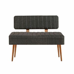 Hanah Home Bank Atlantic Pine Anthracite Vina 1053 - 2 - Anthraci... kép